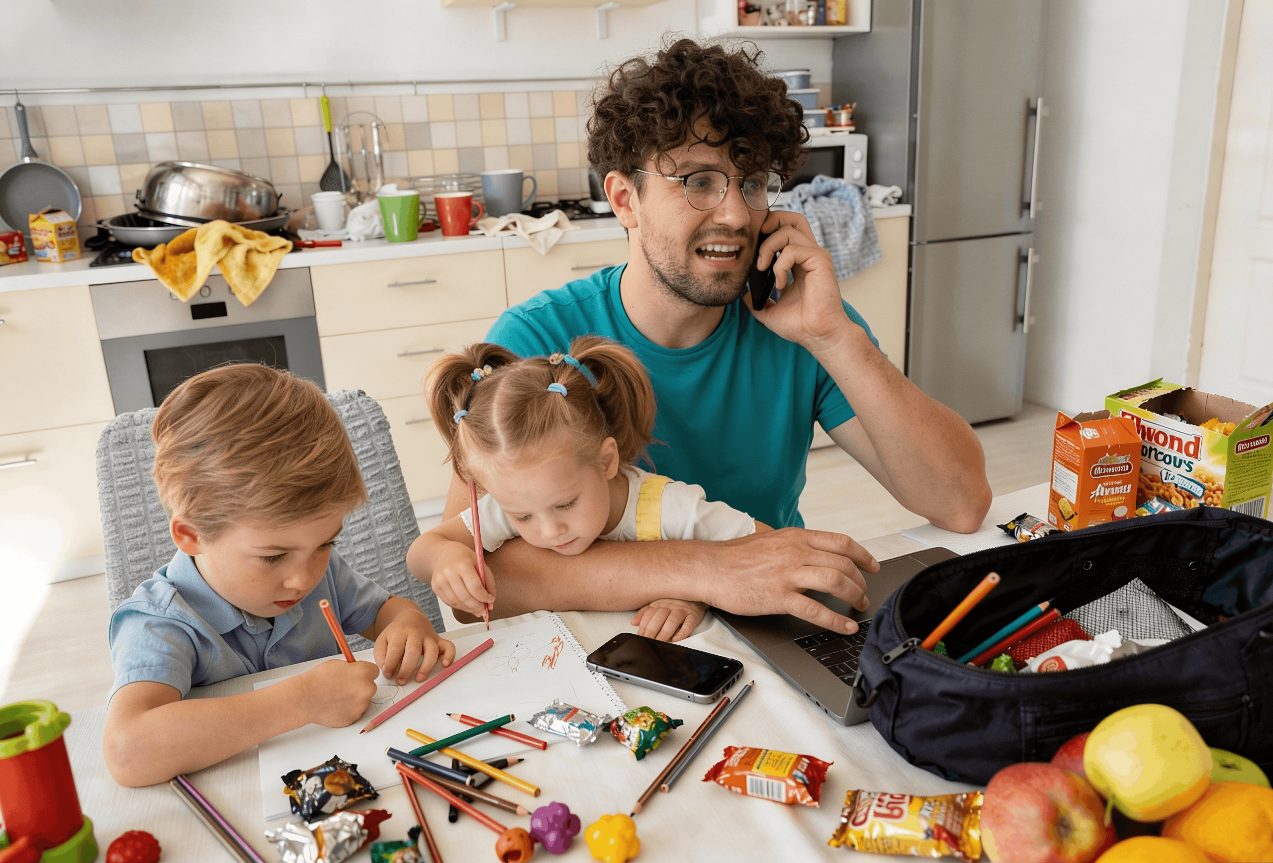 A Cleaner Home Is One Less Thing Dad Has to Carry